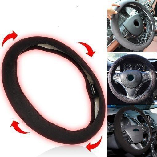 Heated Steering Wheel Cover - RAPBLUE