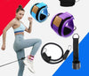 D Ring Ankle Strap Resistance Bands Booty Butt Workout - RAPBLUE