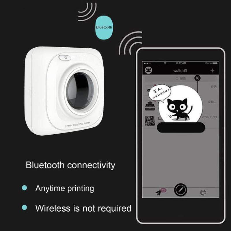 Mini Portable Wireless Bluetooth Printer - RAPBLUE