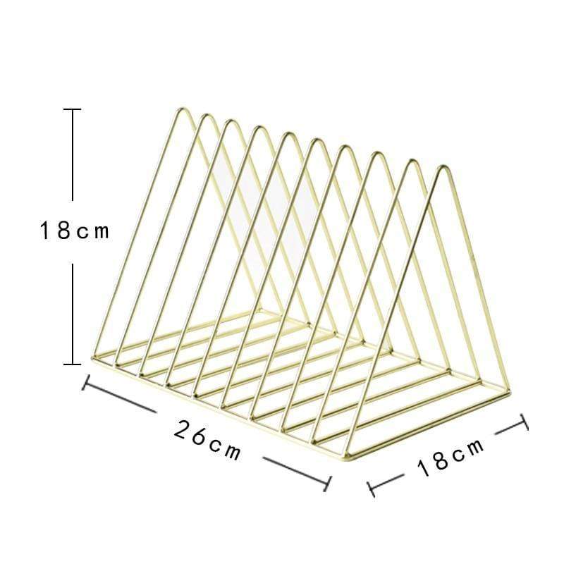 Minimal Metal Premium Bookshelf - RAPBLUE