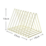 Minimal Metal Premium Bookshelf - RAPBLUE