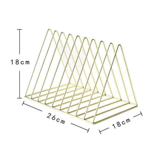 Minimal Metal Premium Bookshelf - RAPBLUE
