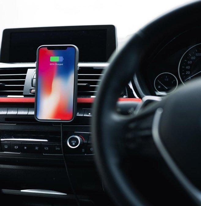 HOTSNAP™ Luxury Magnetic Wireless Car Charger - RAPBLUE