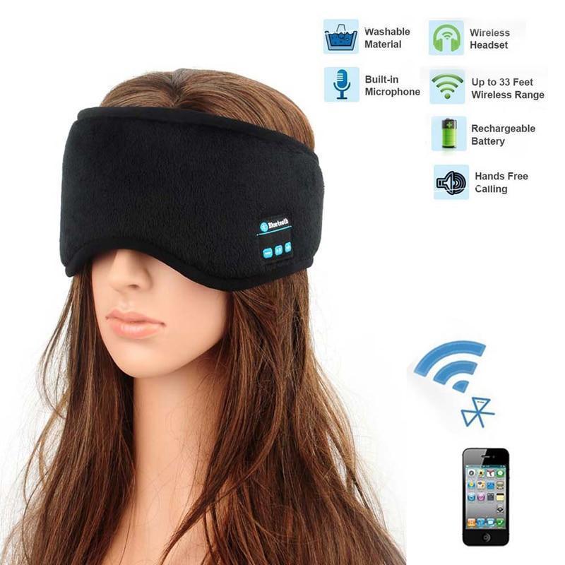Wireless Bluetooth Earphone Sleep Mask - RAPBLUE