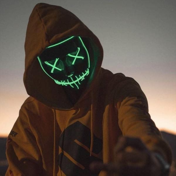 Official LED Purge Mask (8 Colours) - RAPBLUE