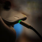 MCDODO Lightning Bolt - Smart Braided Charging Cable - 6FT - RAPBLUE