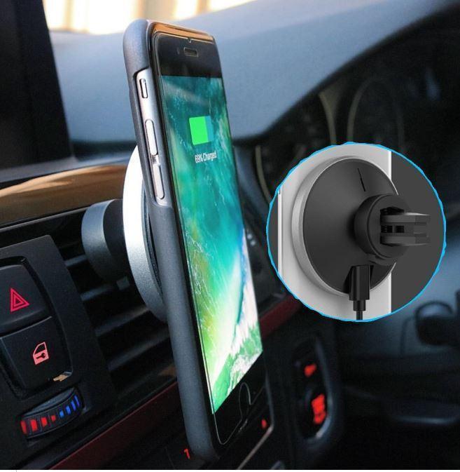 HOTSNAP™ Luxury Magnetic Wireless Car Charger - RAPBLUE