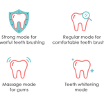 360 Degrees Intelligent Automatic Sonic Electric Toothbrush - RAPBLUE