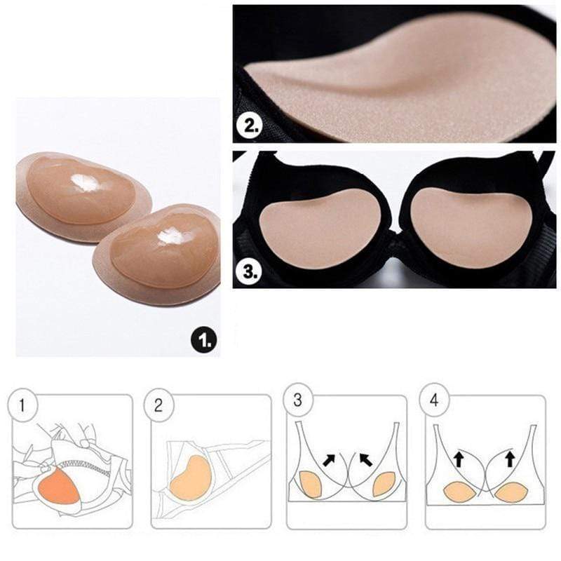 Heart Shape Bra Pads - RAPBLUE