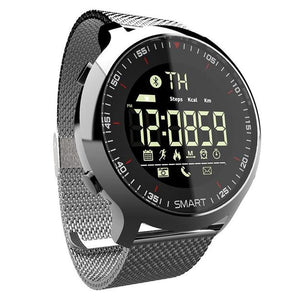 New Waterproof Smartwatch Support Call and SMS Alert & Sports Activities Tracker Wristwatch for IOS Android Phones - RAPBLUE