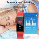 New Smart Watch Heart Rate Monitor Blood Pressure Fitness Tracker Sport Watch For IOS And Android - RAPBLUE