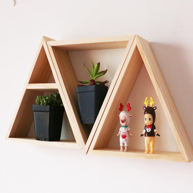 Scandinavian Style Home Decor Wooden Shelves - RAPBLUE