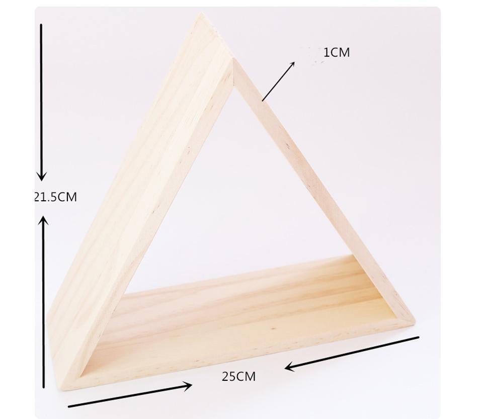 Scandinavian Style Home Decor Wooden Shelves - RAPBLUE