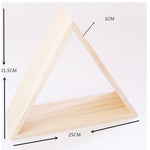 Scandinavian Style Home Decor Wooden Shelves - RAPBLUE