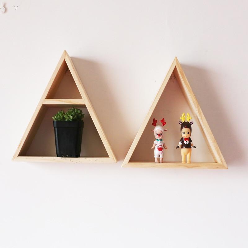 Scandinavian Style Home Decor Wooden Shelves - RAPBLUE