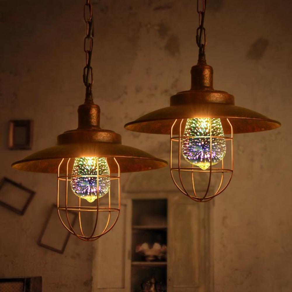 3D LED Fireworks Light Bulb - RAPBLUE