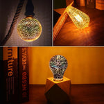 3D LED Fireworks Light Bulb - RAPBLUE