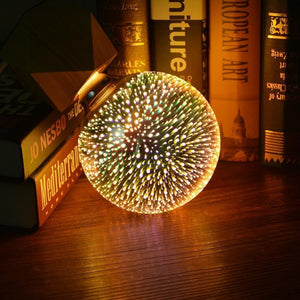 3D LED Fireworks Light Bulb - RAPBLUE