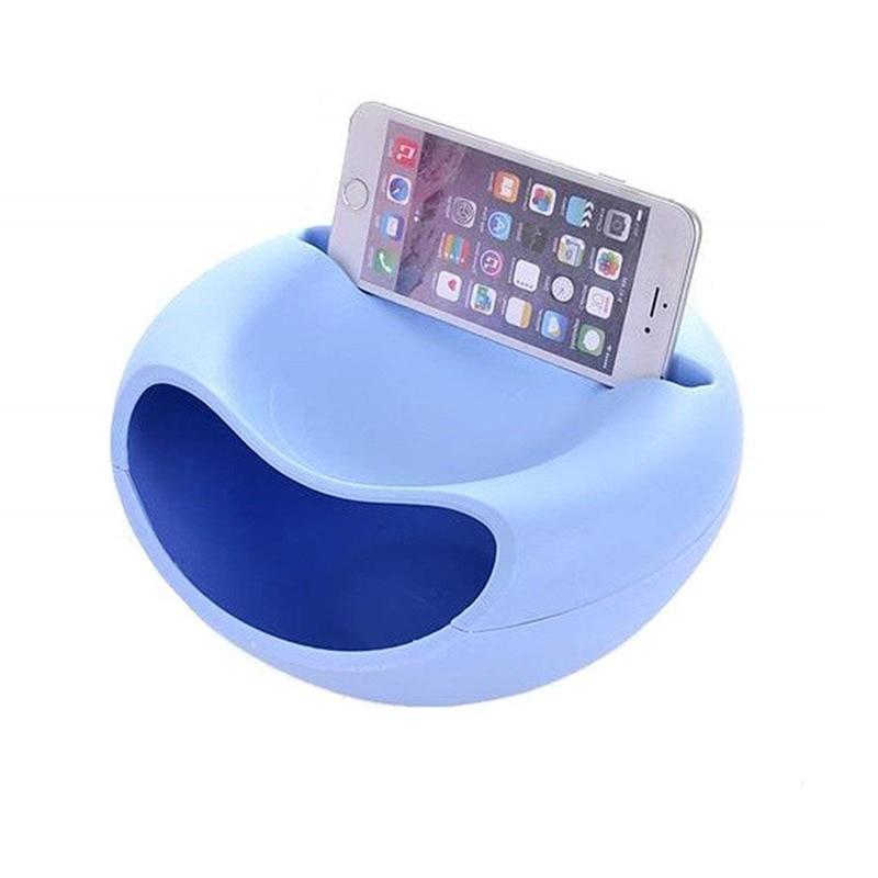 Nut Snack Bowl With Phone Holder - RAPBLUE