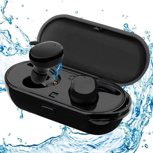 TWS True Wireless Bluetooth 5.0 Earbuds Waterproof Sport Touch Control Noise Cancelling Earphones - RAPBLUE
