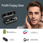 TWS True Wireless Bluetooth 5.0 Earbuds Waterproof Sport Touch Control Noise Cancelling Earphones - RAPBLUE