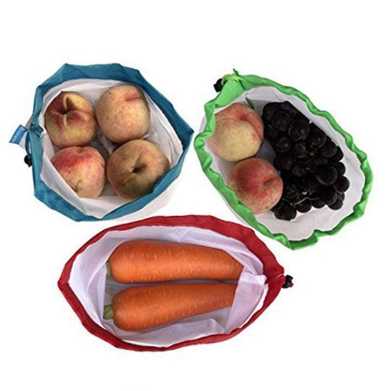 Reusable Mesh Produce Bags - RAPBLUE