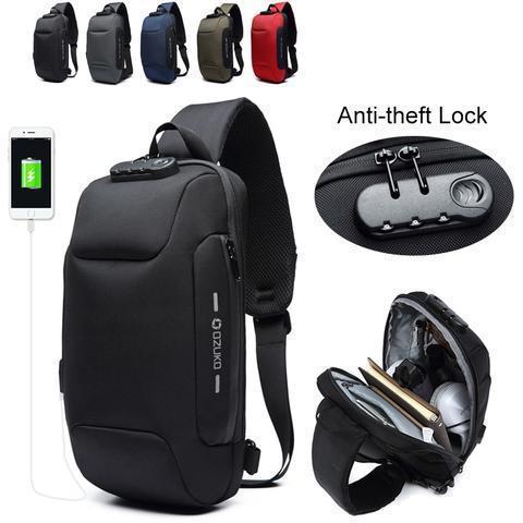 Anti Theft Backpack with 3 Digit Lock - RAPBLUE