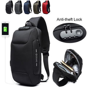 Anti Theft Backpack with 3 Digit Lock - RAPBLUE