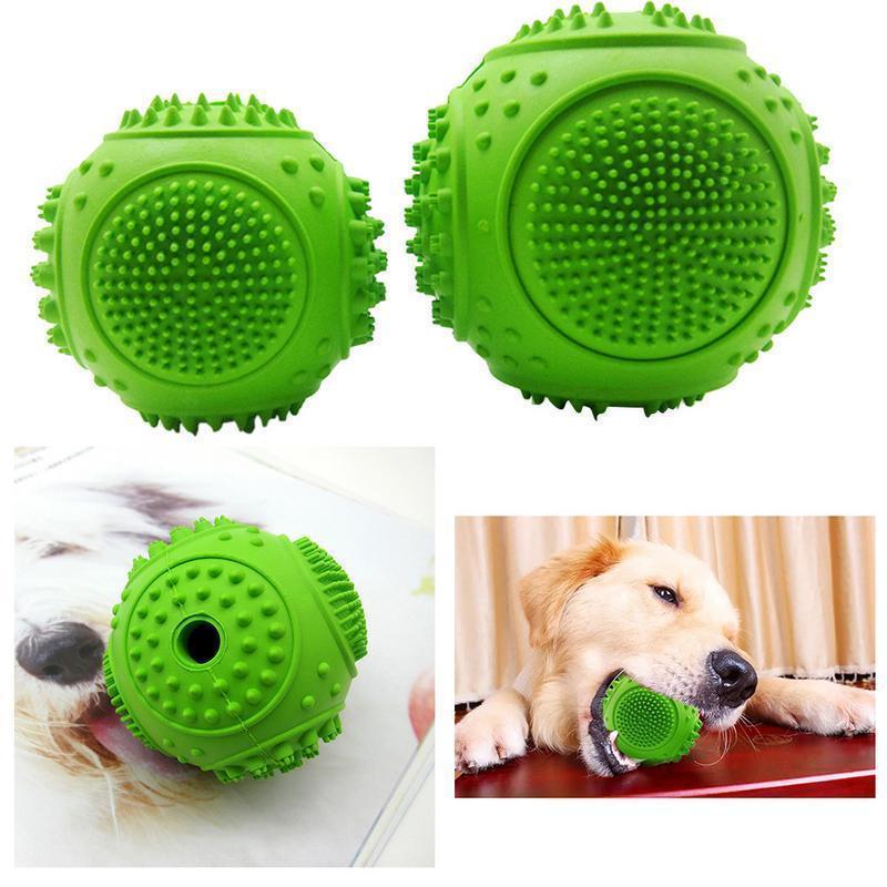 Pet Soft Rubber Teeth Ball - RAPBLUE