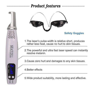 Neatcel picosecond laser pen tatoo removal machine - RAPBLUE