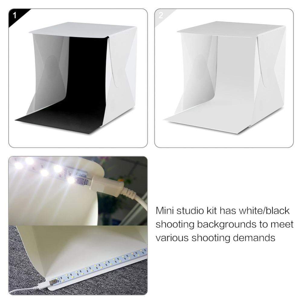 Portable Folding USB LED Light Box Studio - RAPBLUE