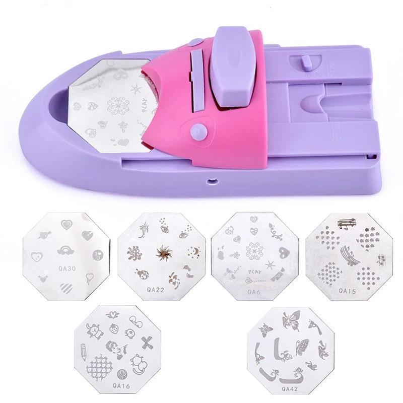 Pro Art DIY Nail Stamper - RAPBLUE