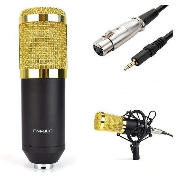 RECORDING RODE MICROPHONE - USB STUDIO MICROPHONE - BROADCAST RECORDER MIC - RAPBLUE