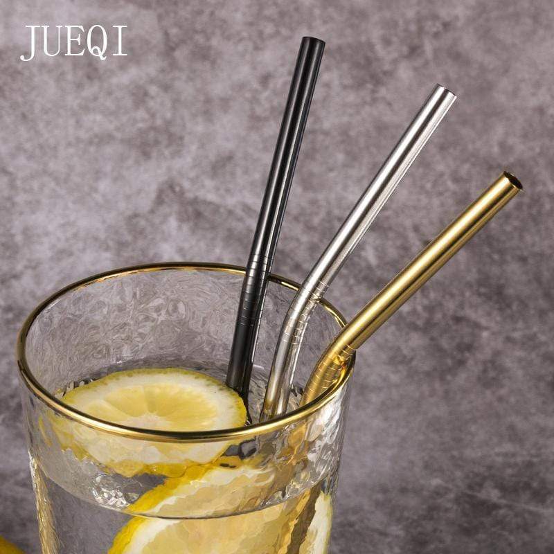 Reusable Metal Drinking Straws - RAPBLUE