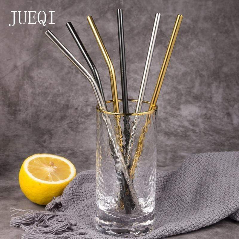 Reusable Metal Drinking Straws - RAPBLUE