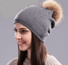 The Coco Fur Pompom Beanie - RAPBLUE