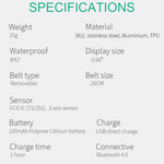 FitTech Drive Smartwatch - RAPBLUE
