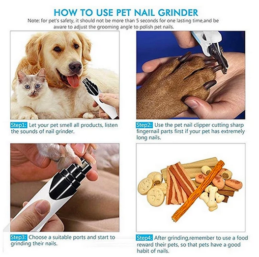 Electric Pet Nail Trimmer - RAPBLUE