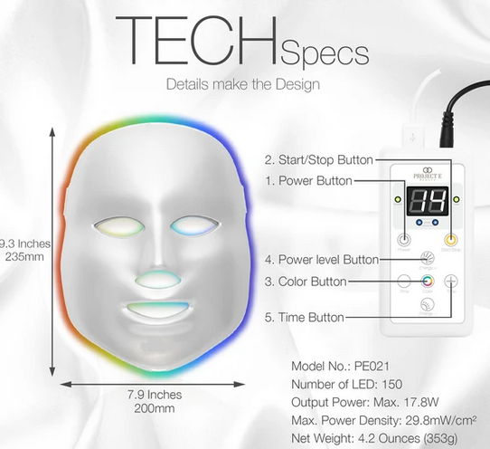 Skin Rejuvenation Photon Mask - RAPBLUE