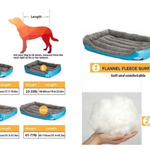 Dog Bed/ Big Dog Bed - RAPBLUE