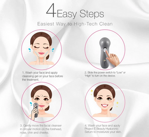 7 in 1 Electric Facial Spa Cleanser - RAPBLUE