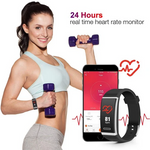 Fitness Tracker, Waterproof Smart Bracelet for Android & iOS - RAPBLUE