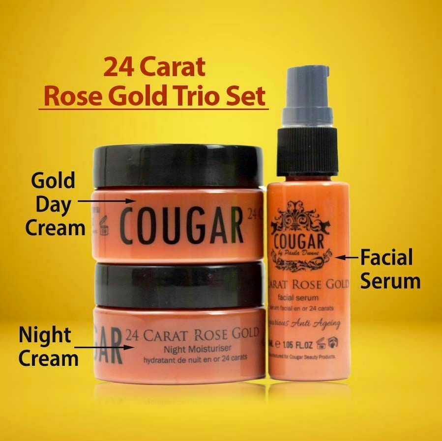 24 Carat Rose Gold Trio Set - RAPBLUE