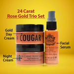 24 Carat Rose Gold Trio Set - RAPBLUE