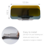 Day and Night Anti-Glare Car Windshield Visor - RAPBLUE