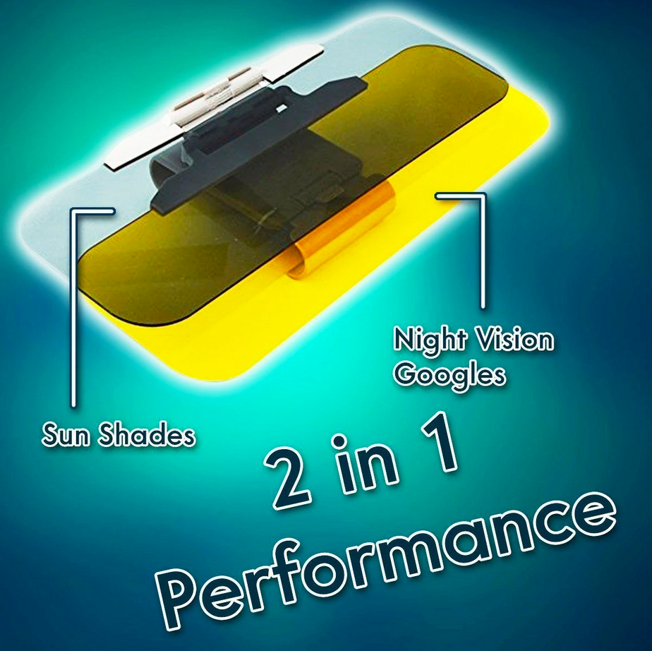 Day and Night Anti-Glare Car Windshield Visor - RAPBLUE