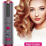 Hair Curler Cordless Hair Waver Curling Iron LCD Styling - RAPBLUE