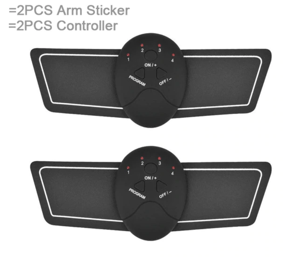 BodyFit Abs Muscle Toning Stimulator Electric 6 Pack EMS Fitness Trainer Belt Machine - RAPBLUE