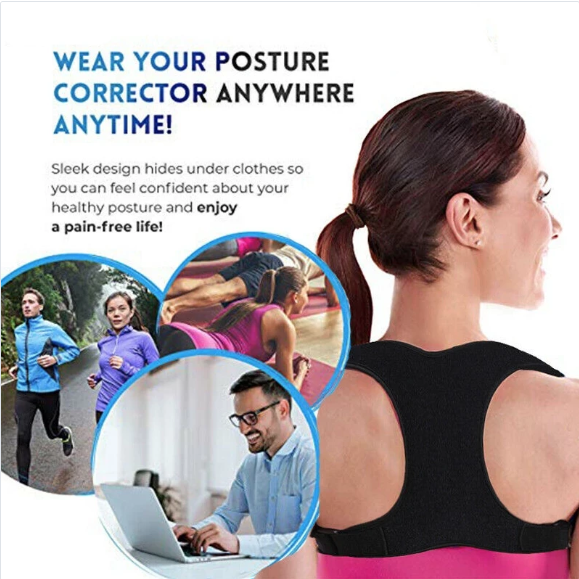 Back Posture Corrector, Back pain, Back support - RAPBLUE