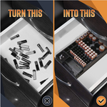 Battery Organiser with Tester - RAPBLUE